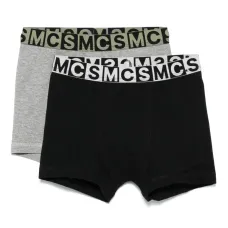 комплект из двух трусов-брифов с логотипом комплект из двух трусов-брифов с логотипом