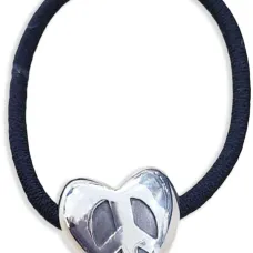 Резинка для волос в форме сердца