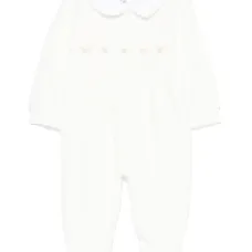 Пижама с цветочной вышивкой