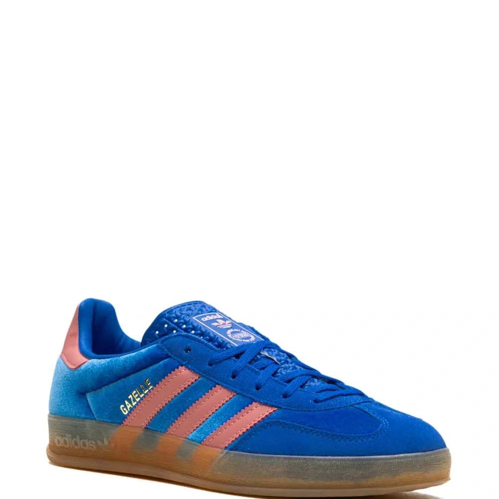 Кроссовки Gazelle Indoor Velvet Pack - Blue