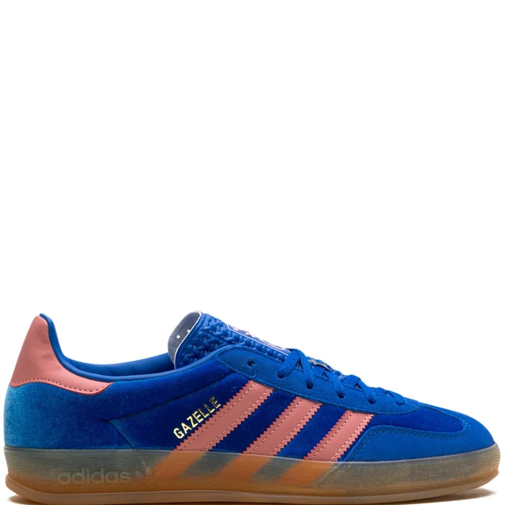 Кроссовки Gazelle Indoor Velvet Pack - Blue