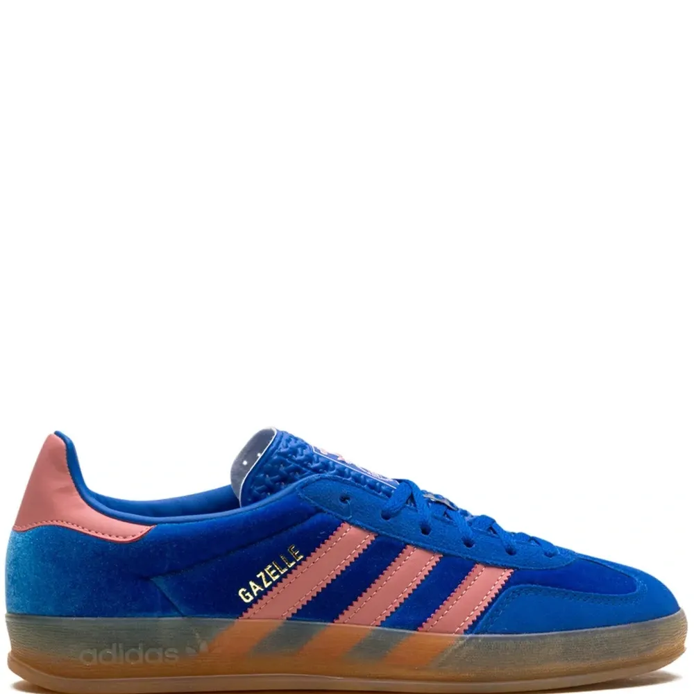 Кроссовки Gazelle Indoor Velvet Pack - Blue