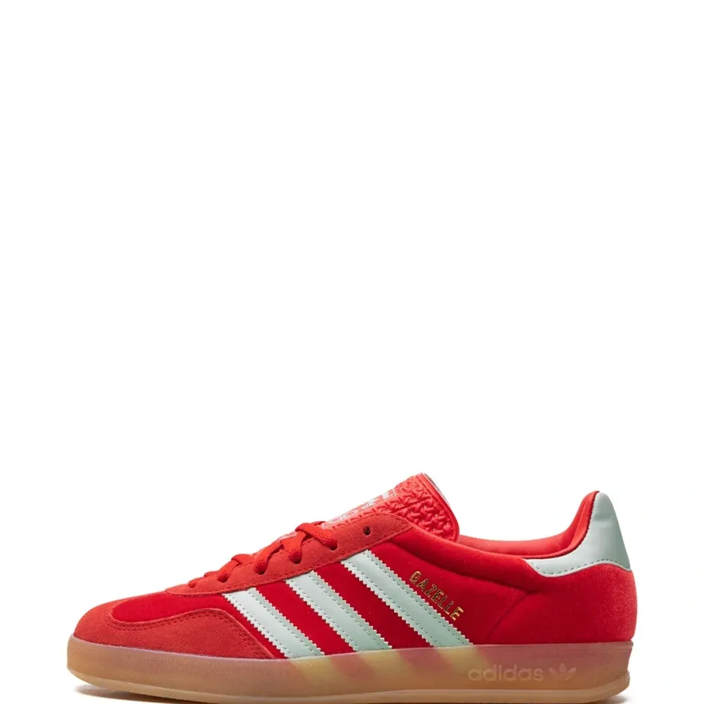 Кроссовки Gazelle Indoor Velvet Pack - Better Scarlet