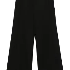 Брюки с атласной отделкой