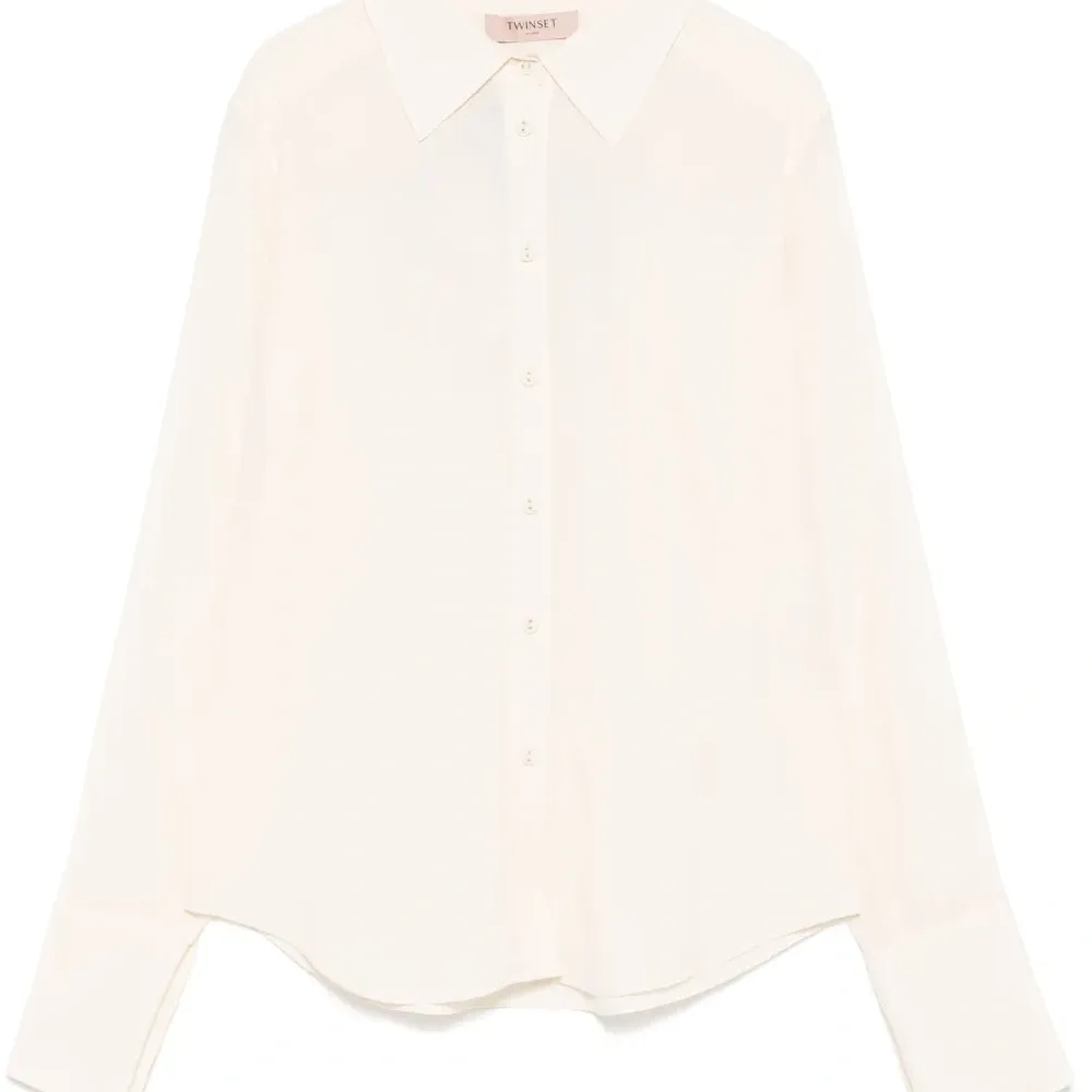 Рубашка из ткани жоржет