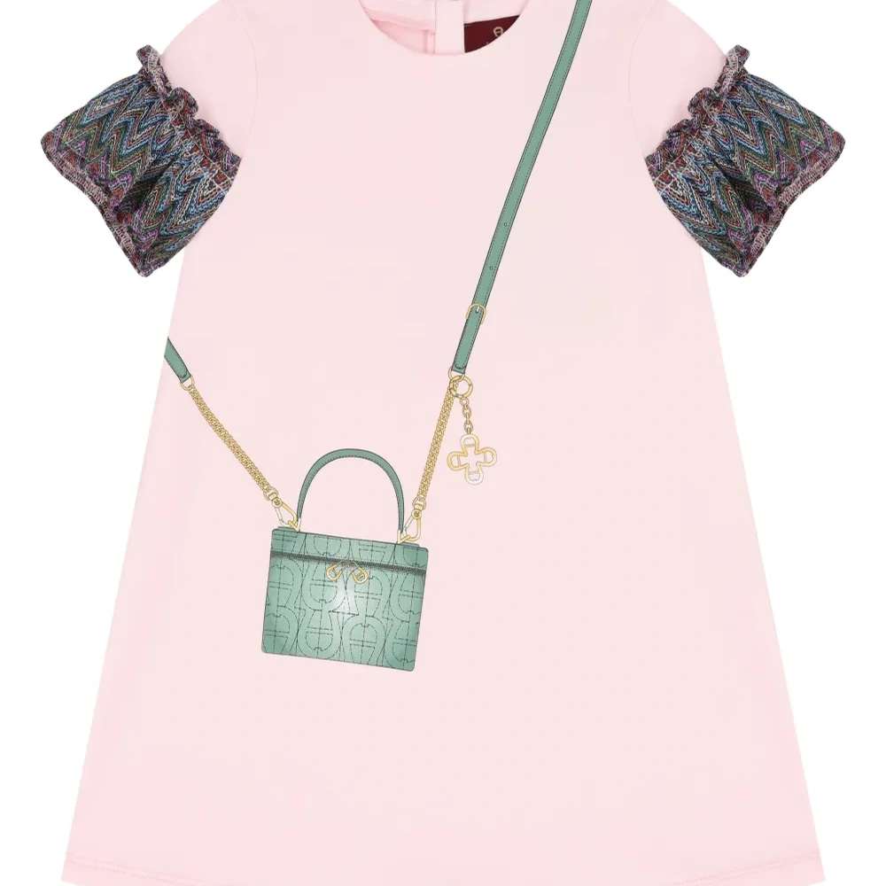 Платье с принтом