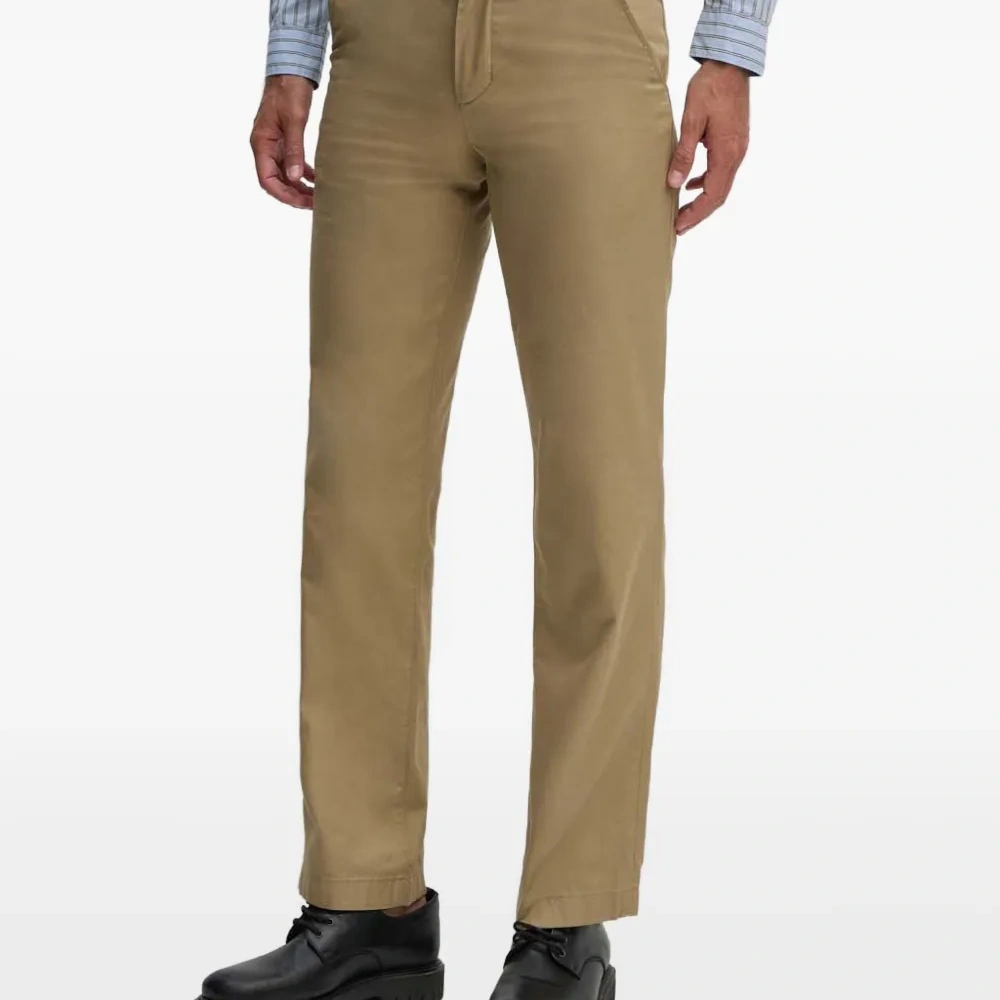 Брюки с нашивкой-логотипом