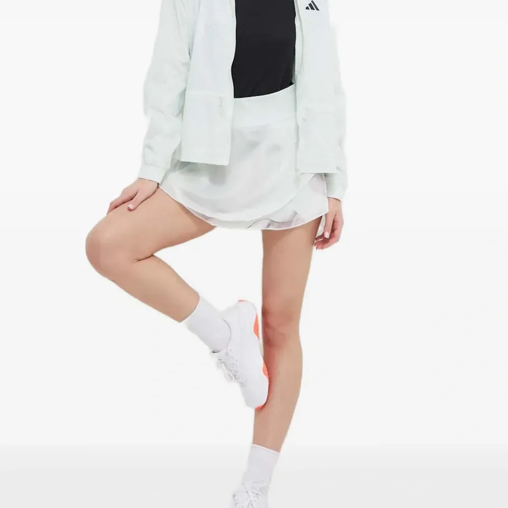 Куртка с перфорацией и логотипом