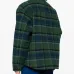 Клетчатая куртка с нашивкой-логотипом