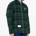 Клетчатая куртка с нашивкой-логотипом