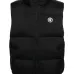Дутый жилет с нашивкой-логотипом