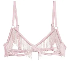 Бюстгальтер с бахромой