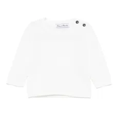 Свитер с тисненым логотипом