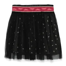 Многослойная юбка мини из тюля