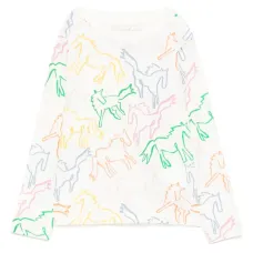 Футболка с длинными рукавами и принтом