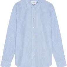 Полосатая рубашка с длинными рукавами