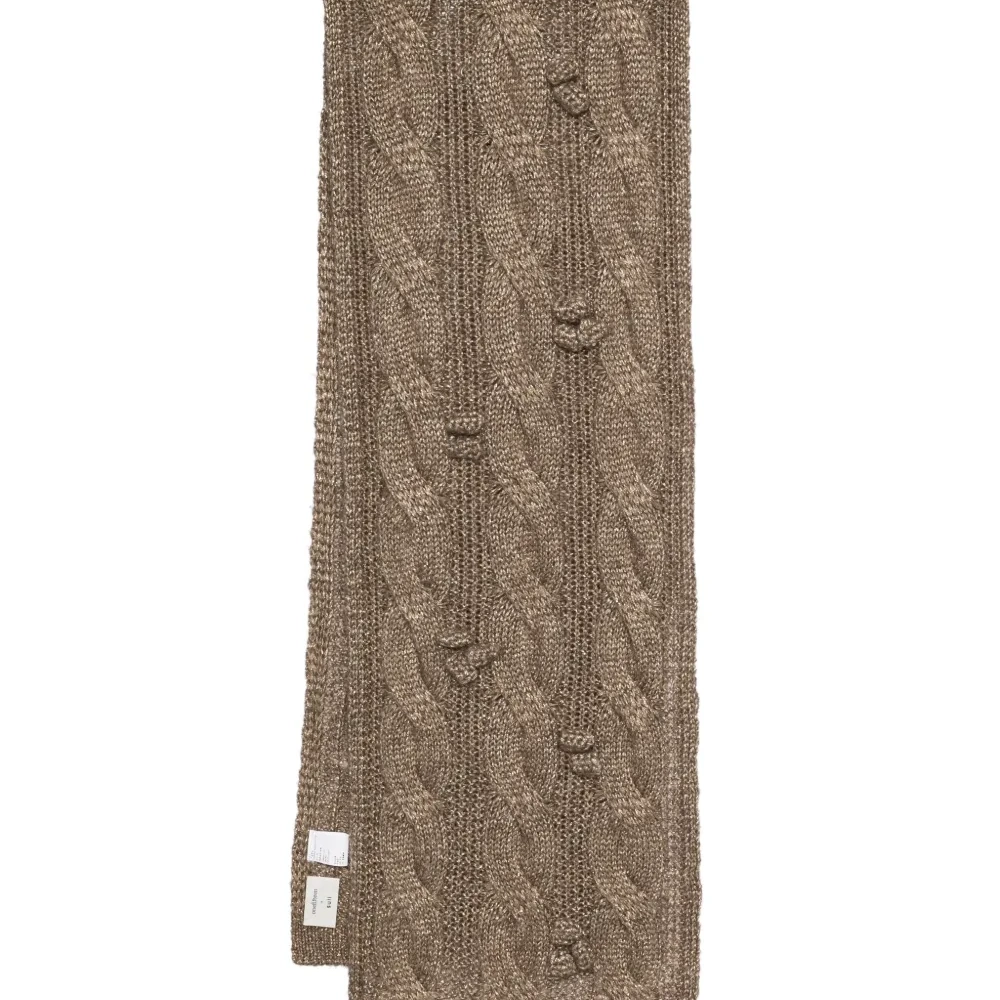 Шарф фактурной вязки