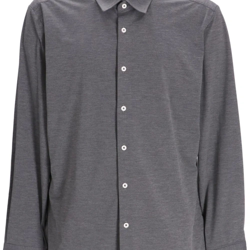 Меланжевая рубашка из джерси