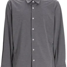 Меланжевая рубашка из джерси