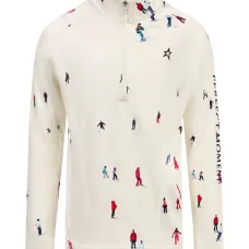 Топ с воротником на молнии