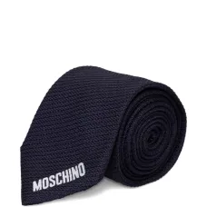 Галстук с вышитым логотипом