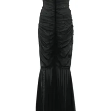 Вечернее платье без бретелей