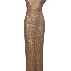 Вечернее платье с пайетками