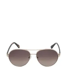 Солнцезащитные очки в пилотной оправе