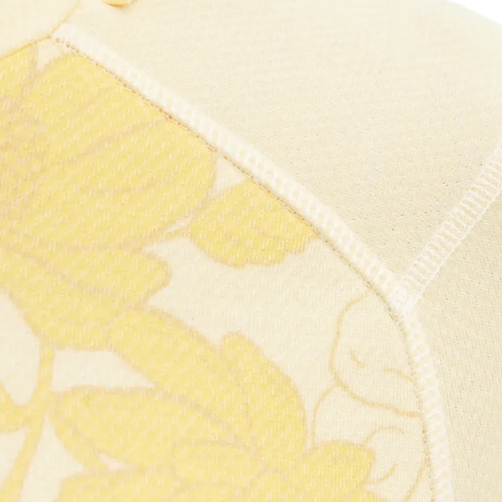 Базовый топ с цветочным принтом и круглым вырезом