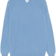 Шерстяной свитер с круглым вырезом