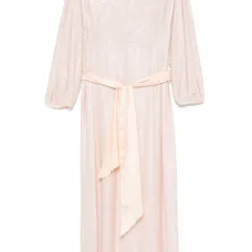 Платье миди в ломаную клетку