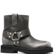 Ботинки с тисненым логотипом