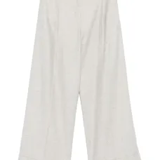 Брюки с узором в елочку