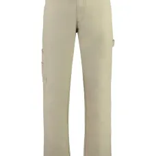 Брюки с нашивкой-логотипом