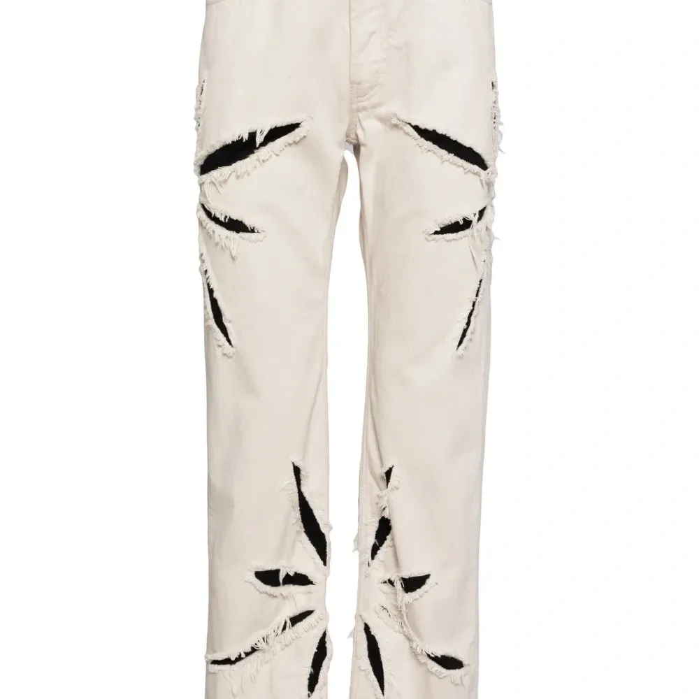 Джинсы Origami с вырезами