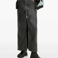 Юбка макси на молнии