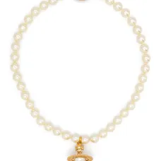 чокер One Row Pearl Drop