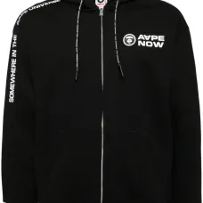 Куртка с капюшоном и нашивкой-логотипом