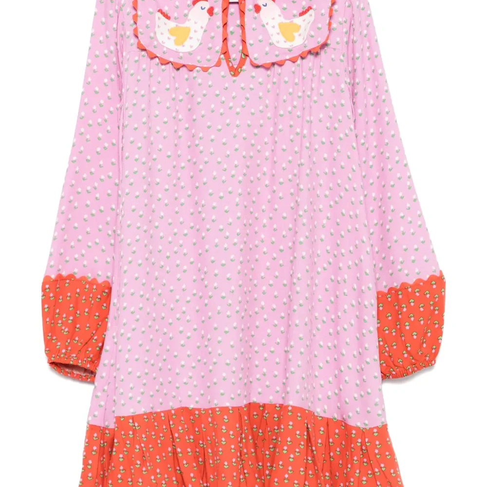 Платье с цветочным принтом