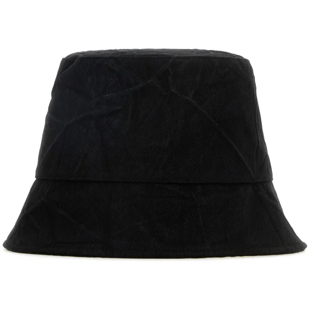 Джинсовая панама с жатым эффектом Джинсовая панама с жатым эффектом