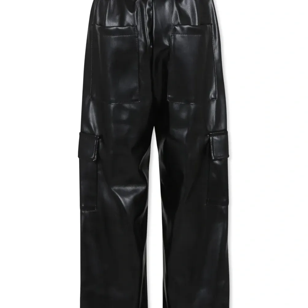 Брюки из искусственной кожи