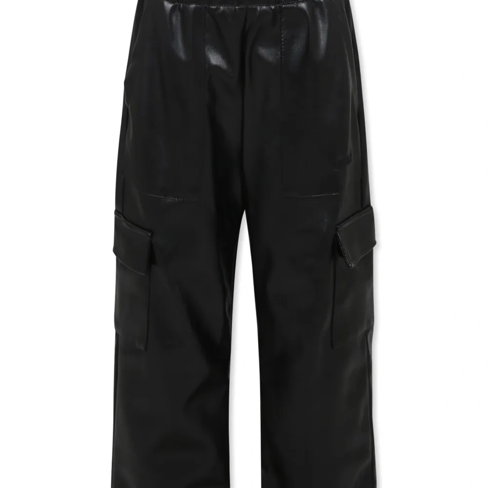 Брюки из искусственной кожи