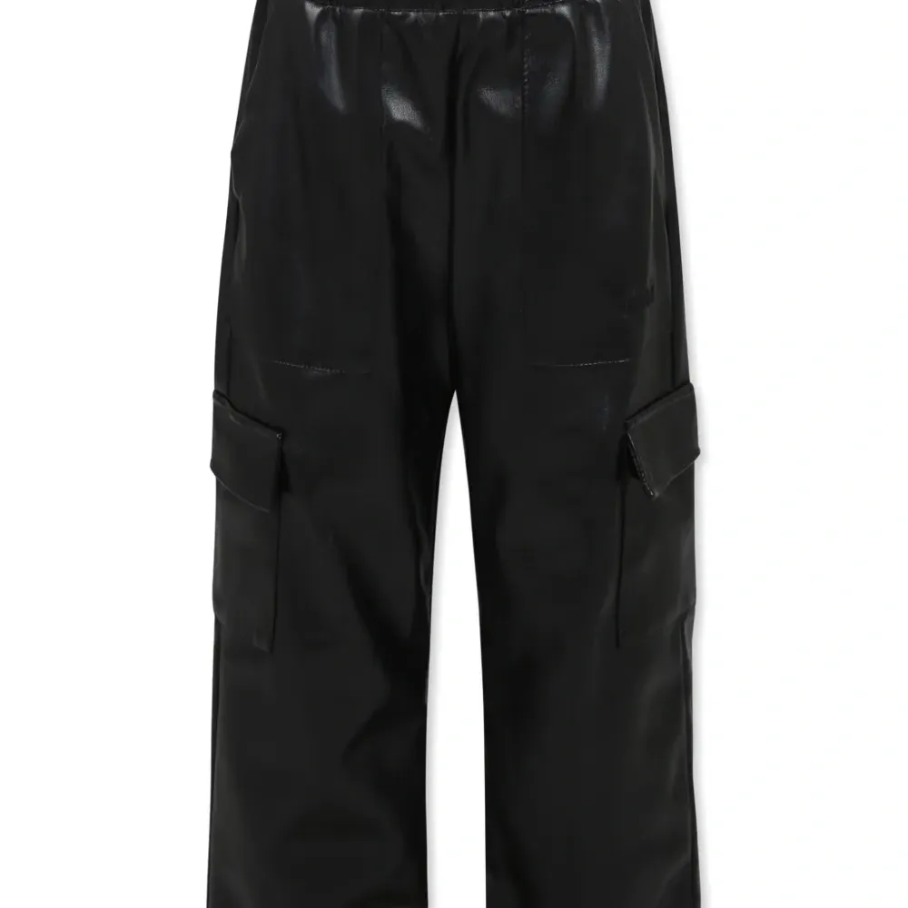 Брюки из искусственной кожи