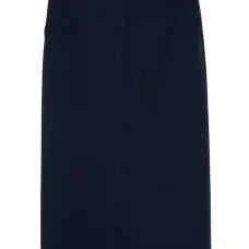 Юбка миди в тонкую полоску