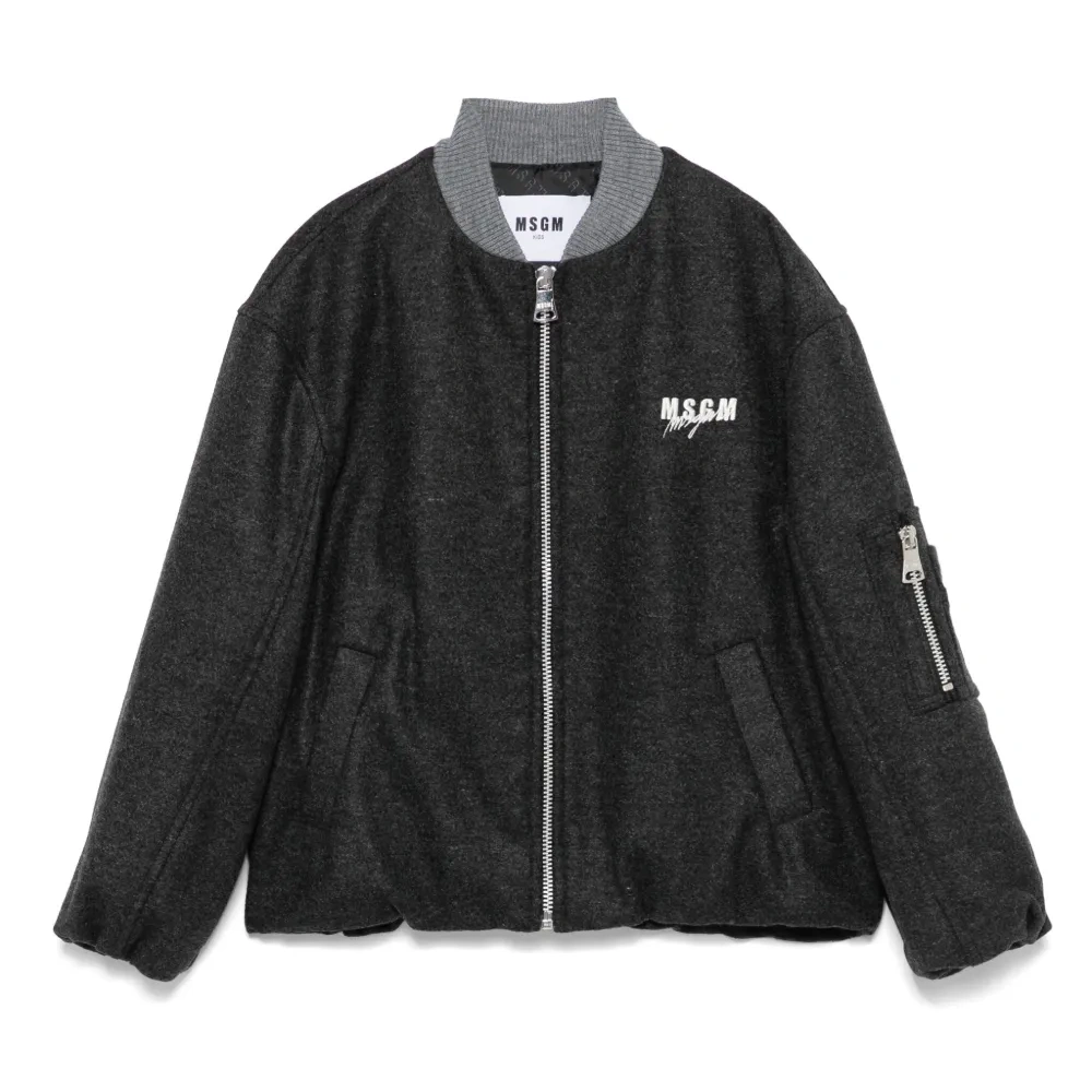 Фетровый бомбер