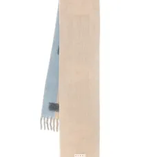 Шарф в полоску с логотипом Шарф в полоску с логотипом