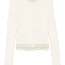 Кардиган вязки интарсия с логотипом Eyelike Кардиган вязки интарсия с логотипом Eyelike