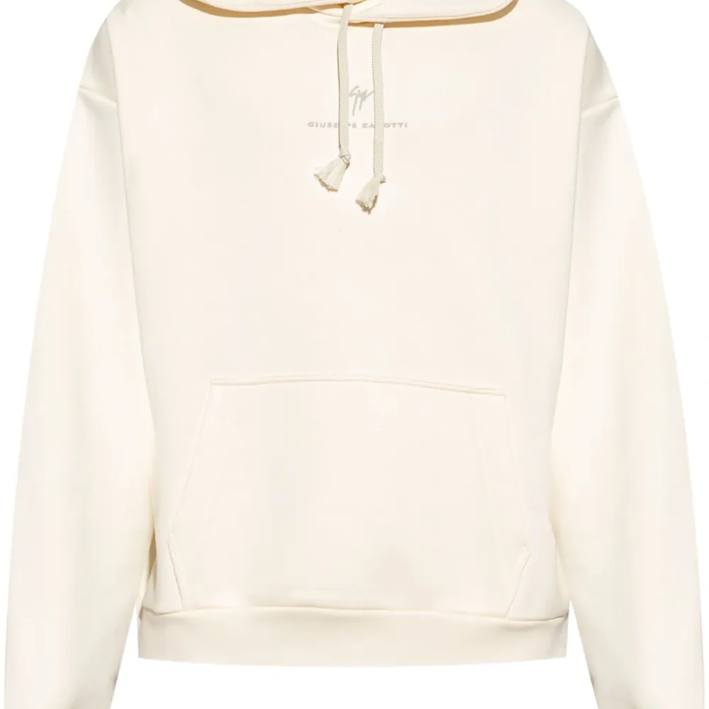 Худи с кулиской и вышитым логотипом