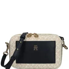 Сумка через плечо с монограммой