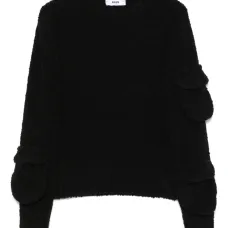 Свитер из ткани букле